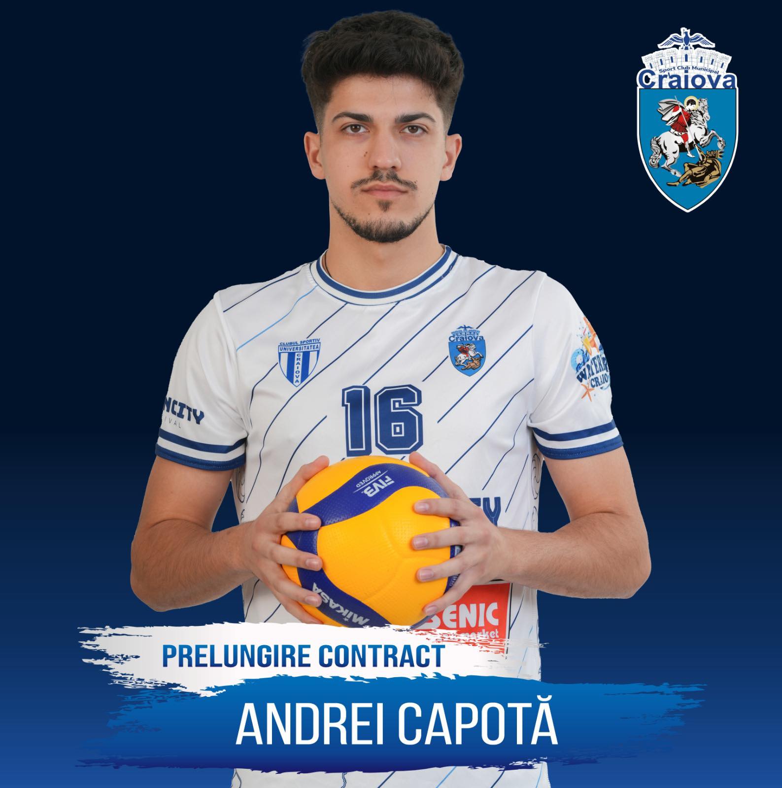 Andrei Capotă rămâne în familia alb-albastră! 