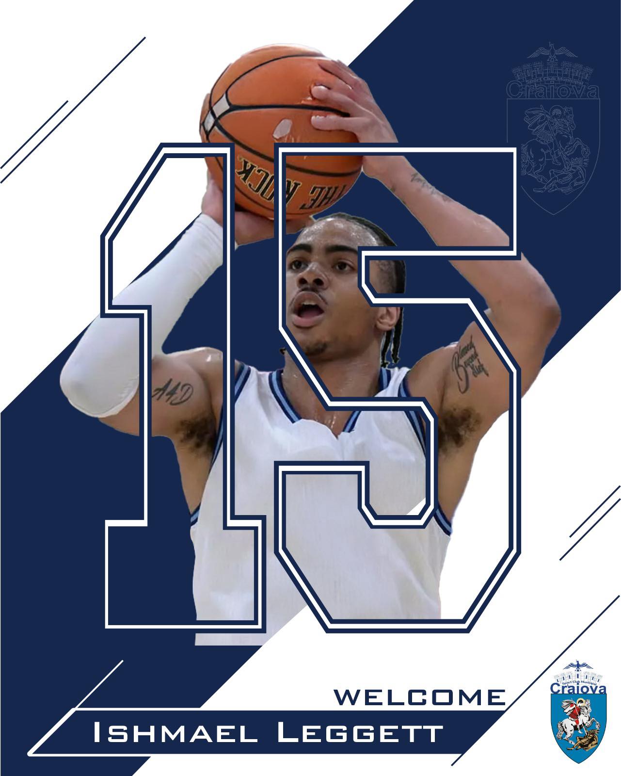 Ishmael Leggett noua achizitie a SCM Universitatea Craiova 