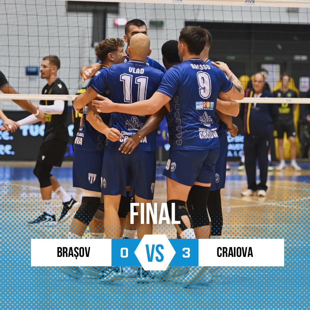 Debutat spectaculos în noul sezon al Diviziei A1. Victorie în deplasare, scor 3-0, în fața formației Corona Brașov.