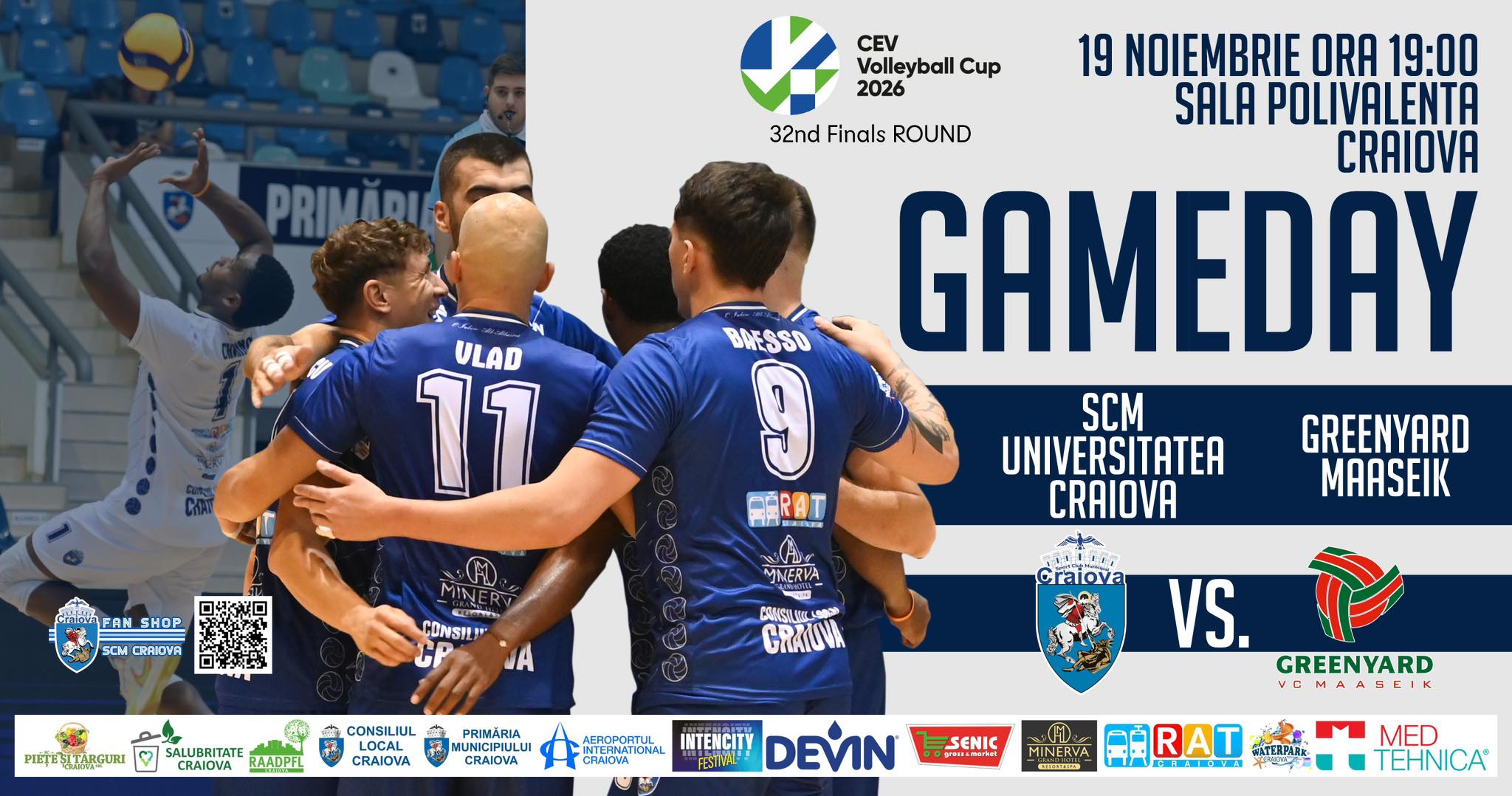 Miercuri seară, Craiova respiră volei!
