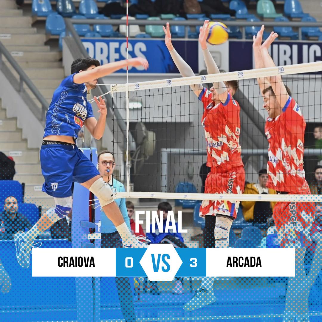 Pierdem în fața Arcadei Galați, scor 0-3