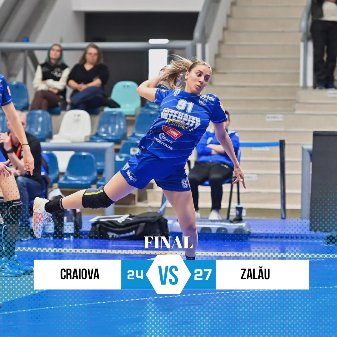 Craiova – Zalău 24-27 | Ultimul meci al sezonului