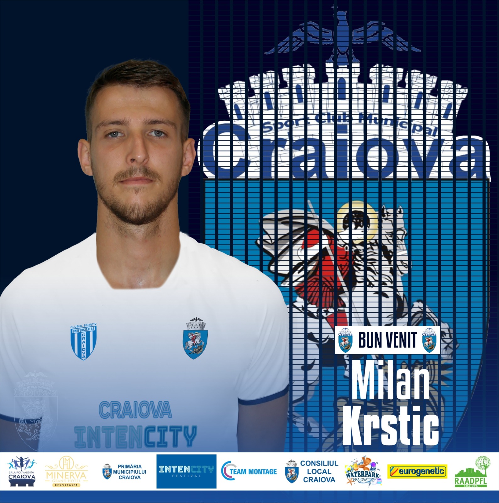 OFICIAL I Bun venit, Milan Krstic!