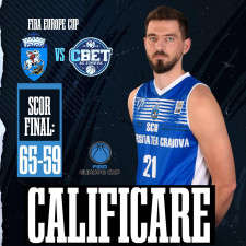 Calificare! SCM Universitatea Craiova a învins BC Jonava și avansează în turul următor al FIBA Europe Cup