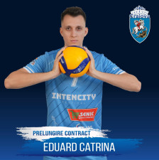 Eduard Catrina continuă aventura în alb-albastru! 