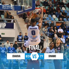Victorie spectaculoasă pentru SCM U Craiova: 83–77 cu Dinamo București!