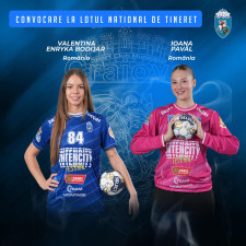 Enryka Bodijar și Ioana Pavăl ne reprezintă la Naționala de Tineret! 
