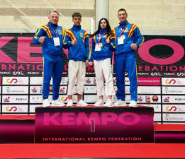 Medalii pentru luptătorii SCM Craiova la Campionatul European de Kempo din Spania! 