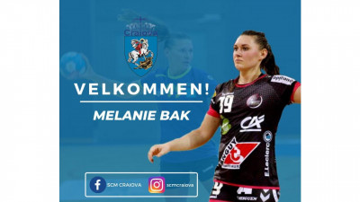 Melanie Mie Bak cea mai nouă achiziție la echipa de handbal feminin