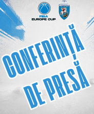 Anunt organizare conferintă de presa