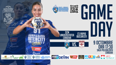 Duel de foc în Liga Florilor: SCM Universitatea Craiova – CS Rapid București