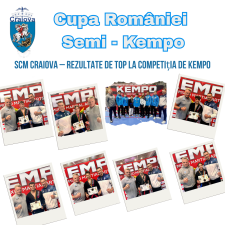 Aur, argint și bronz pentru sportivii SCM Craiova la competiția de Kempo! 