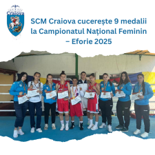 BOX | SCM Craiova cucerește 9 medalii la Campionatul Național Feminin – Eforie 2025