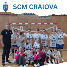 Handbal Feminin Junioare II | Victorie pentru SCM Universitatea Craiova! 