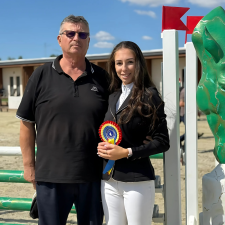 Carla Dobrică, locul II la concursul ecvestru Black Sea Mall